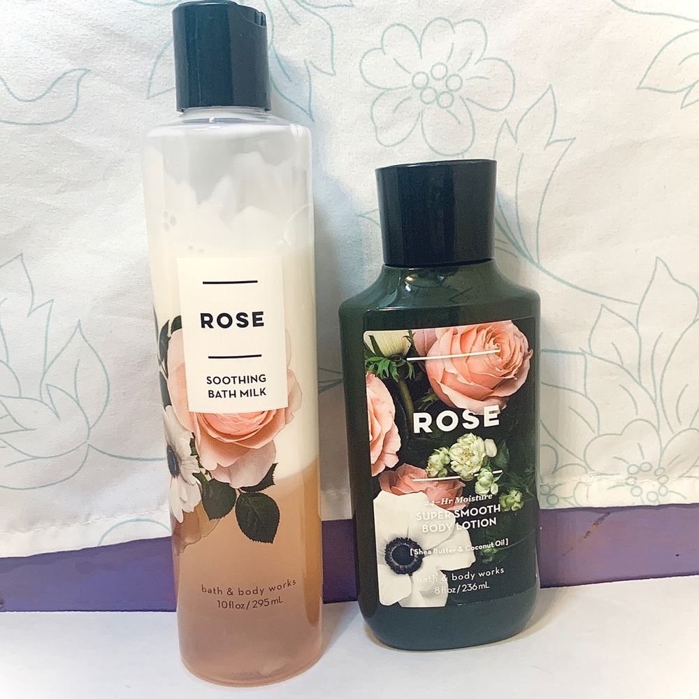Bath & Body Works Rose Bodycare Duo